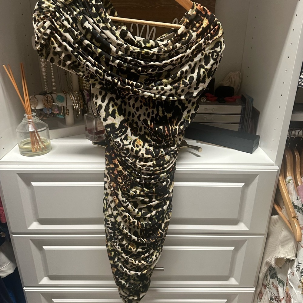 AFRM Leopard Print Mini Dress. NWT - Picture 7 of 7